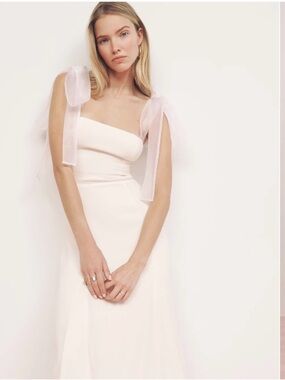Reformation Kairo White Dress